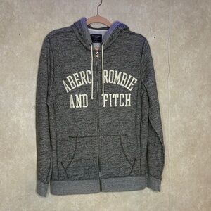 Abercrombie & Fitch Charcoal Hoodie